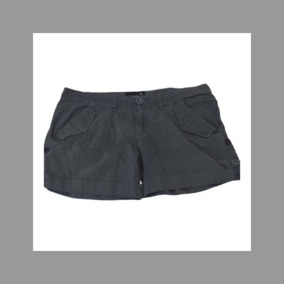 Sanctuary Clothing Los Angeles Relax Fit Blue/Gray Shorts Size Small GUC #M-104 - Picture 3 of 6